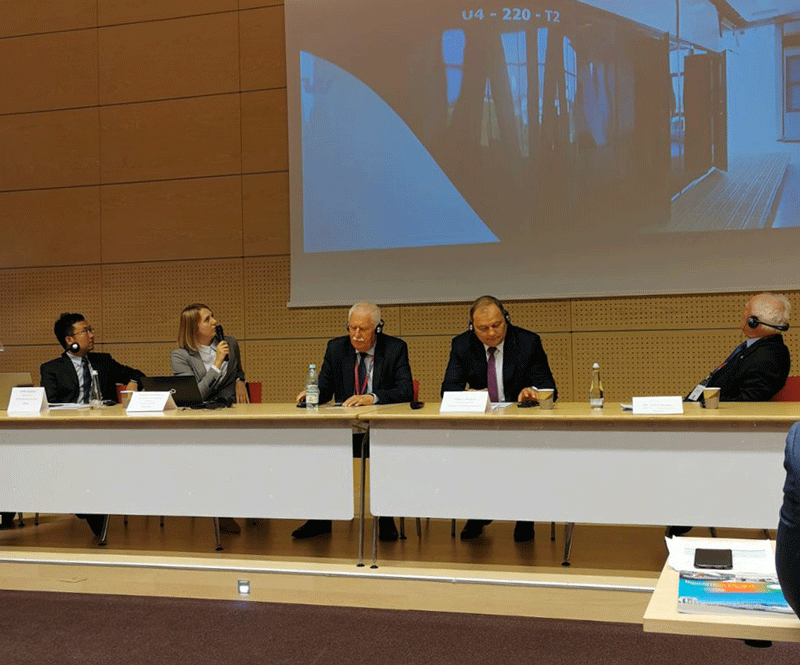 Струнный транспорт на выставке TRAKO 2019