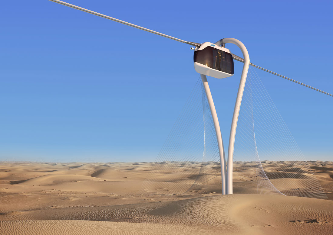 Новые презентационные материалы SkyWay