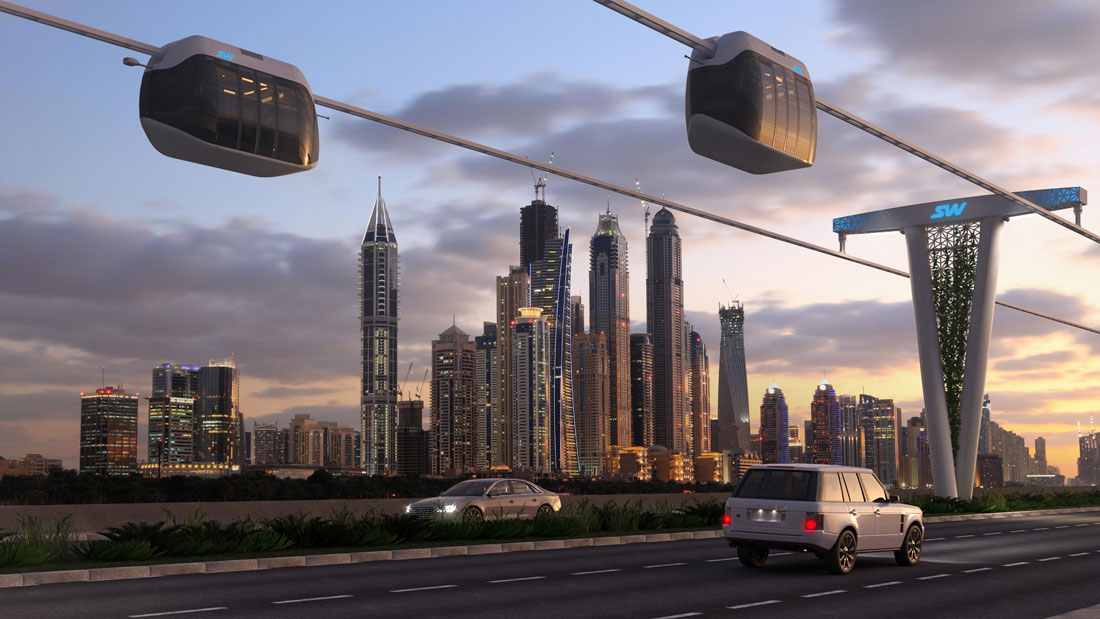 Новые презентационные материалы SkyWay