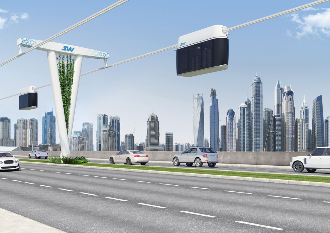 Новые презентационные материалы SkyWay