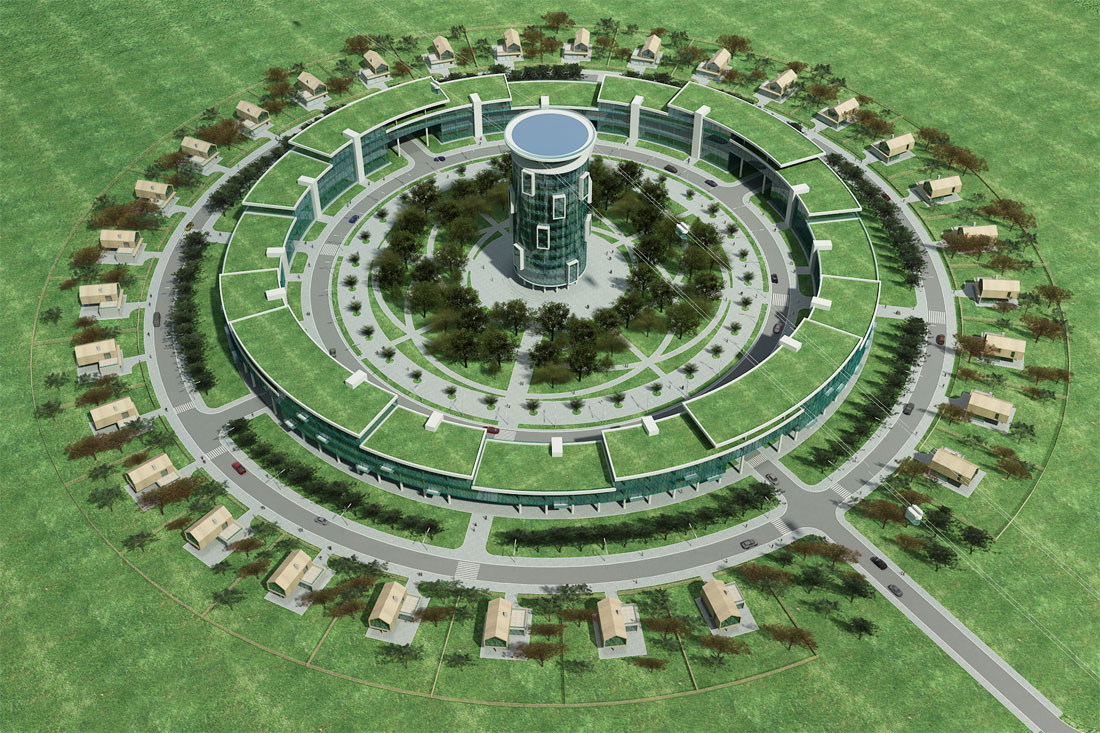 Девелоперский проект Оазис - инфраструктурный кластер поселения городского типа